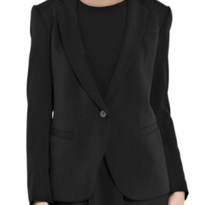 Theory Yelina Black Wool Jacket‎ Blazer